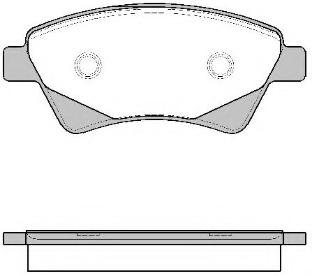 P8763.20 WOKING Тормозная система Комплект тормозных колодок, дисковый тормоз