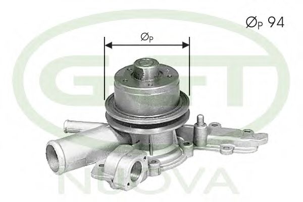 PA00009 GGT Cooling System Water Pump