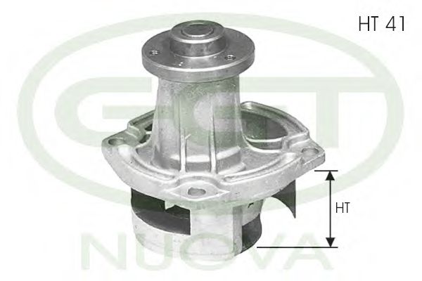 PA10001 GGT Cooling System Water Pump