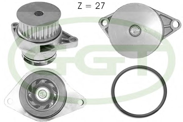 PA12021 GGT Cooling System Water Pump