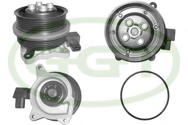 PA12563 GGT Cooling System Water Pump