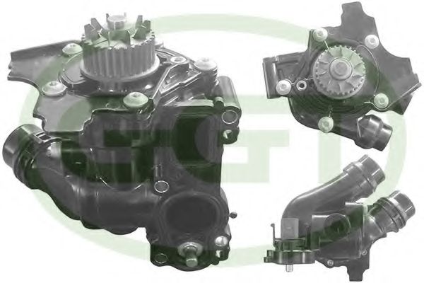 PA12760 GGT Cooling System Water Pump