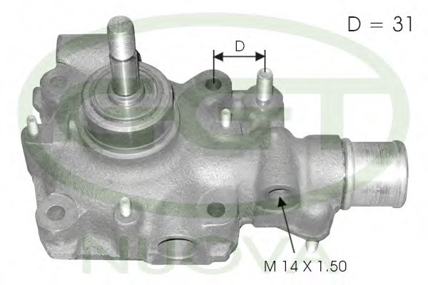 PA10639 GGT Cooling System Water Pump