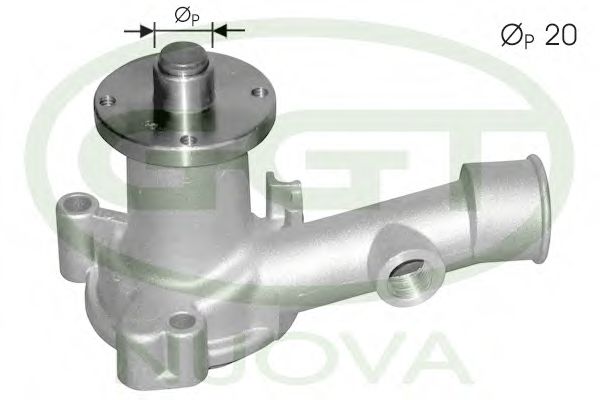 PA00700 GGT Cooling System Water Pump