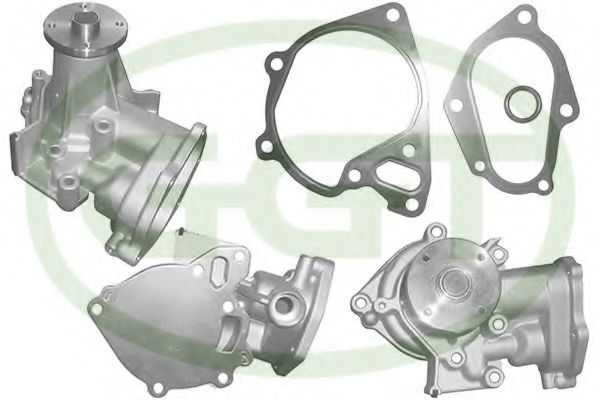PA12743 GGT Cooling System Water Pump