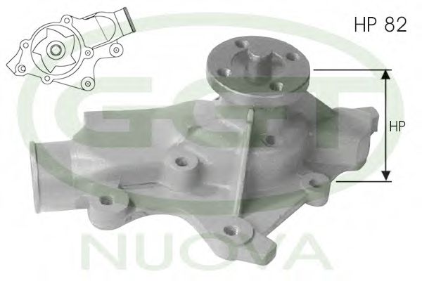 PA11120 GGT Cooling System Water Pump