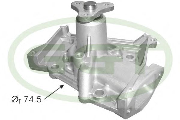 PA12679 GGT Cooling System Water Pump