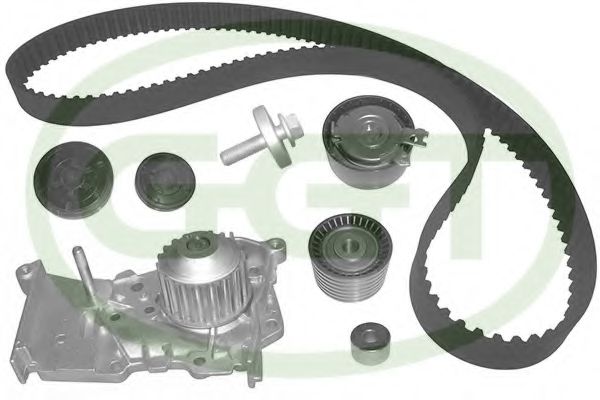 KPA20005 GGT Cooling System Water Pump & Timing Belt Kit