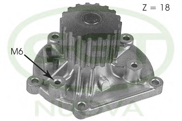 PA10892 GGT Cooling System Water Pump