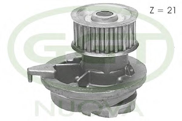 PA10162 GGT Cooling System Water Pump