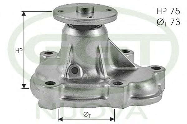 PA11068 GGT Cooling System Water Pump