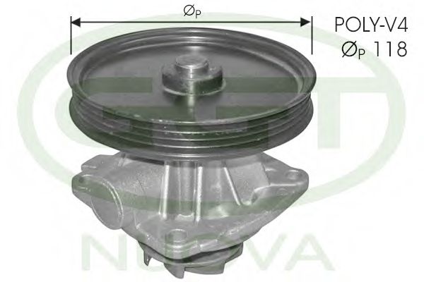 PA11106 GGT Cooling System Water Pump