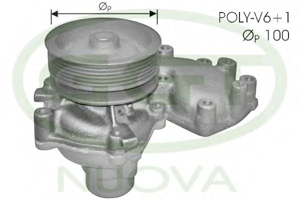 PA10748 GGT Cooling System Water Pump