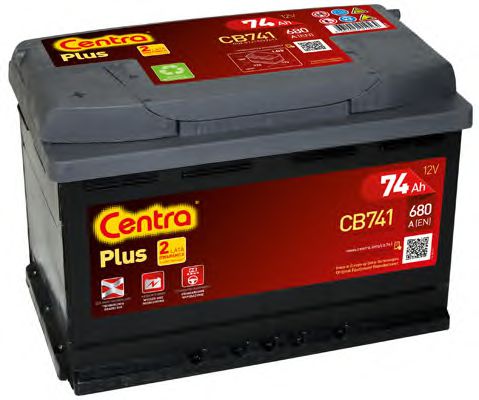 CB741 CENTRA Стартерная аккумуляторная батарея; Стартерная аккумуляторная батарея