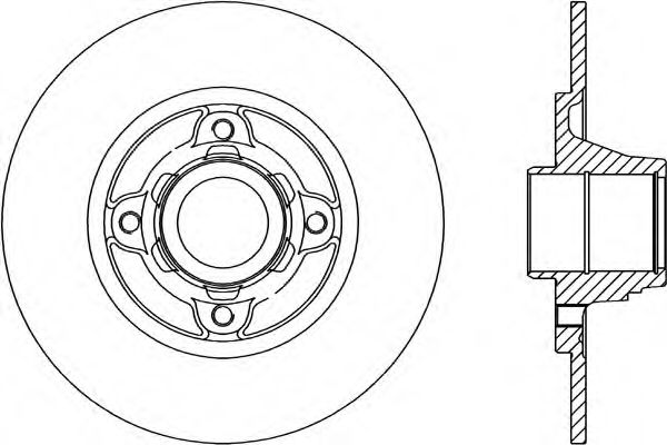 OPEN PARTS BDR1460.10