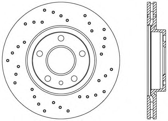 OPEN PARTS BDRS1664.25