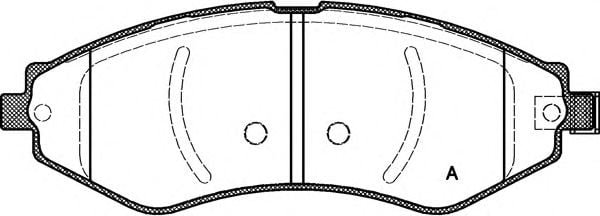 OPEN PARTS BPA0645.22