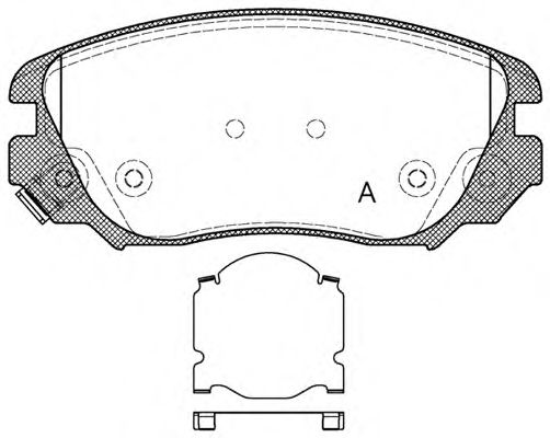 BPA1385.02 OPEN+PARTS Brake System Brake Pad Set, disc brake