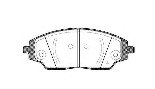 BPA1537.02 OPEN+PARTS Brake Pad Set, disc brake