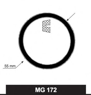 MG-172 MOTORAD Dichtung, Thermostat