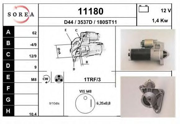 11180 EAI Accelerator Cable