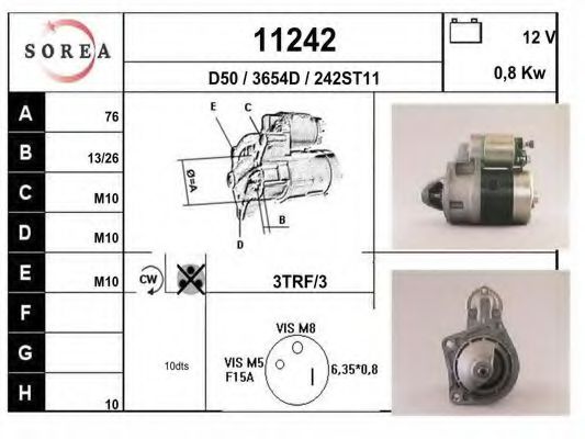 11242 EAI Timing Belt Kit