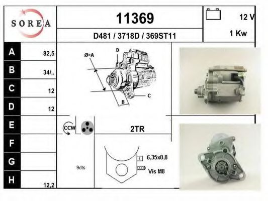 11369 EAI Repair Kit, kingpin