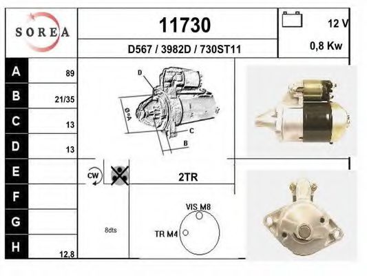 11730 EAI Sensor, Öldruck