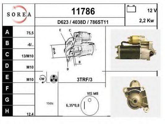 11786 EAI Hydraulic Pump, steering system