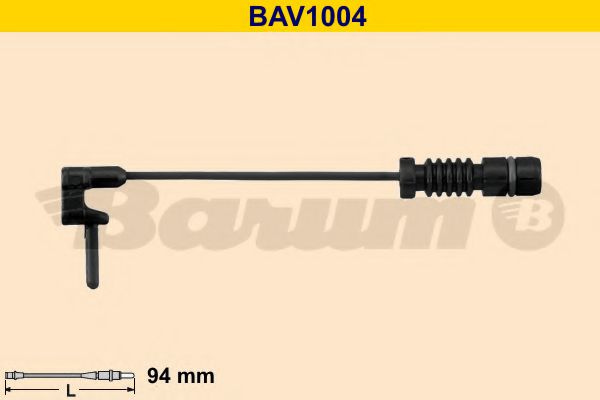 BAV1004 BARUM Warning Contact, brake pad wear