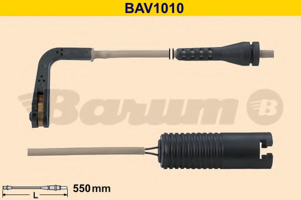 BAV1010 BARUM Warning Contact, brake pad wear