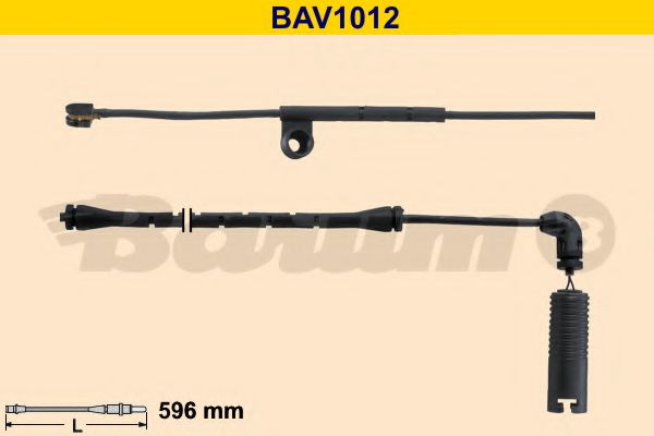 BAV1012 BARUM Warning Contact, brake pad wear