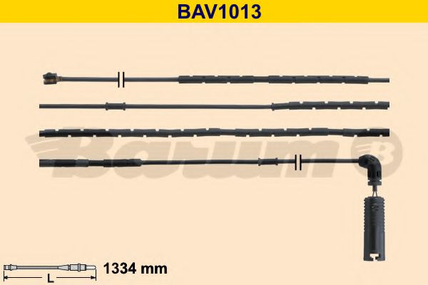 BAV1013 BARUM Warning Contact, brake pad wear