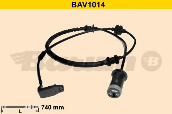 BAV1014 BARUM Warning Contact, brake pad wear