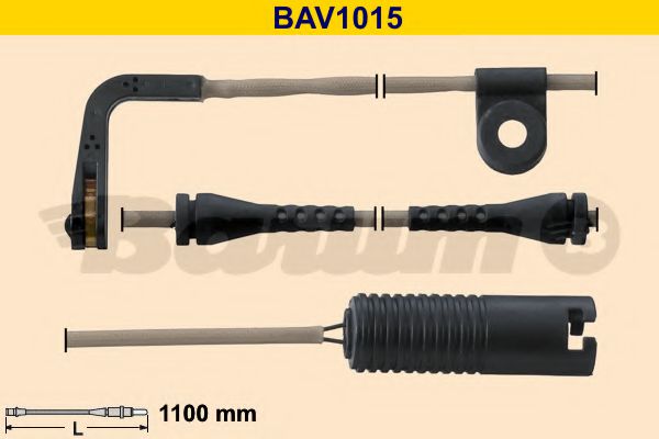 BAV1015 BARUM Bremsanlage Warnkontakt, Bremsbelagverschleiß