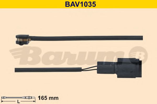 BAV1035 BARUM Brake System Warning Contact, brake pad wear