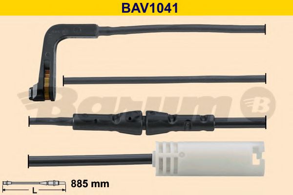 BAV1041 BARUM Warning Contact, brake pad wear