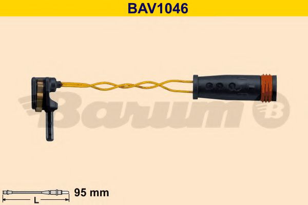BAV1046 BARUM Brake System Warning Contact, brake pad wear