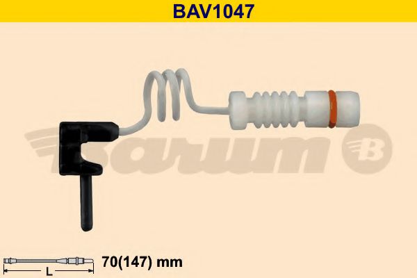 BAV1047 BARUM Bremsanlage Warnkontakt, Bremsbelagverschleiß