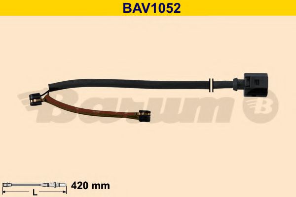 BAV1052 BARUM Brake System Warning Contact, brake pad wear