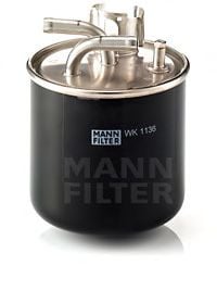 WK 1136 MANN-FILTER Топливный фильтр