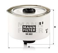 WK 8022 x MANN-FILTER Fuel Supply System Fuel filter