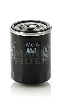 W 610/6 MANN-FILTER Lubrication Oil Filter