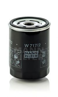 W 717/2 MANN-FILTER Lubrication Oil Filter