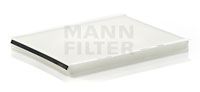 CU 2839 MANN-FILTER Heizung/Lüftung Filter, Innenraumluft