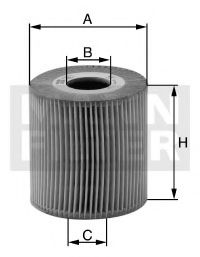 HU 718/1 x MANN-FILTER Lubrication Oil Filter