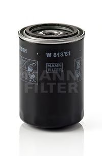 W 818/81 MANN-FILTER Смазывание Масляный фильтр