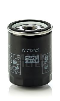 W 713/29 MANN-FILTER Lubrication Oil Filter