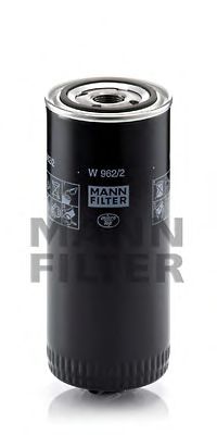 W 962/2 MANN-FILTER Lubrication Oil Filter