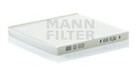 CU 2131 MANN-FILTER Heating / Ventilation Filter, interior air